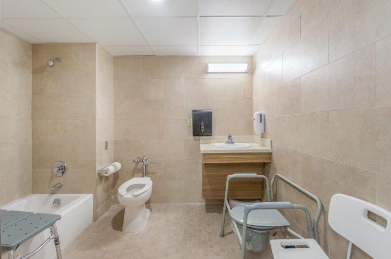 Rehab Center Restroom